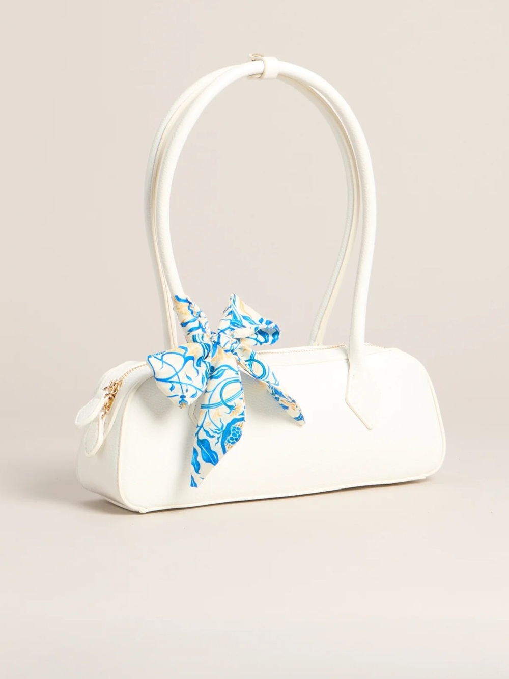 Windsor White Shoulder Bag
